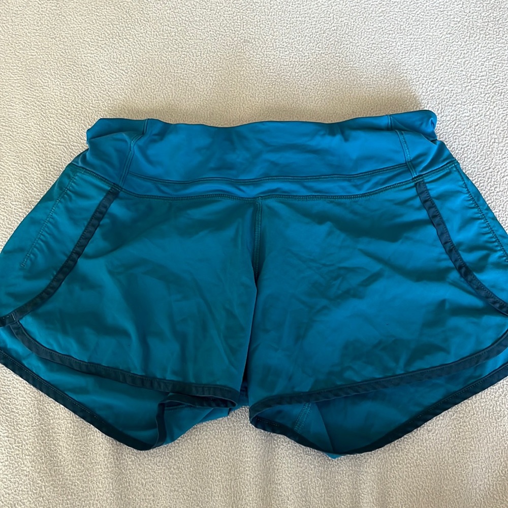 Blue speed up shorts